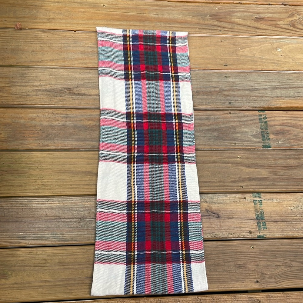 Plaid Infinity Scarf